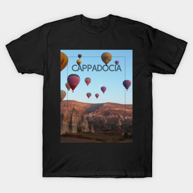 Cappadocia Hot Air Balloon T-Shirt by jeune98